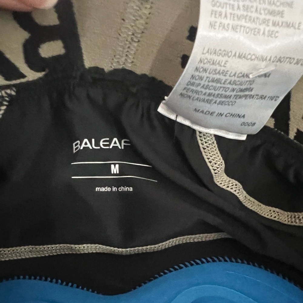BALEAF Padded Cycling Shorts Men’s Medium Black Bike Shorts - Picture 4 of 5